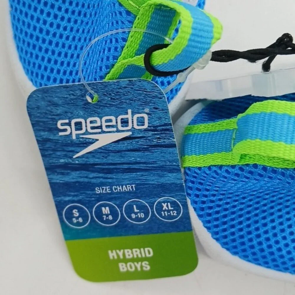 Speedo Boys XL 11-12 Water Shoes Aqua Socks Swim Beach Pool NWT
